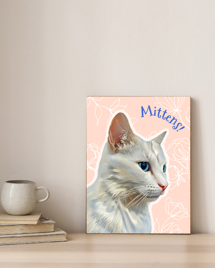 MITTENS Custom Pet Canvas