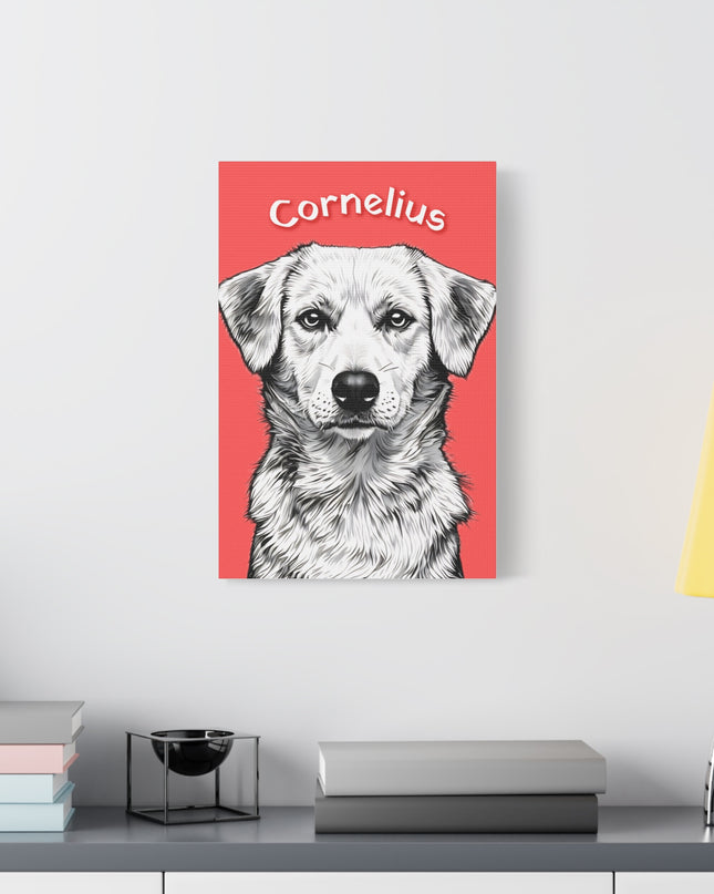 CORNELIUS Custom Pet Canvas