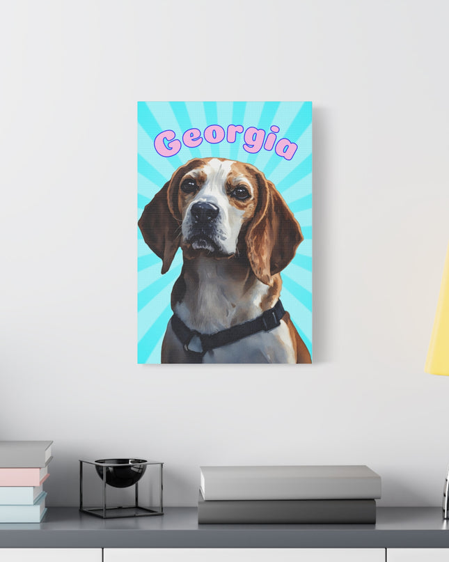 GEORGIA Custom Pet Canvas