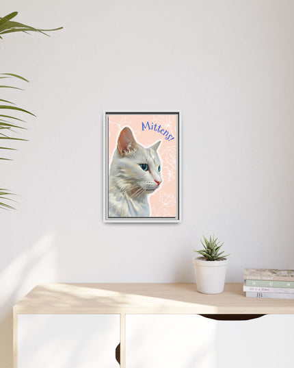 MITTENS Custom Pet Canvas