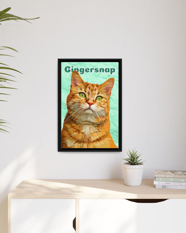 GINGERSNAP Custom Pet Canvas