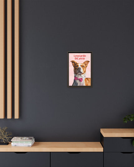 LEONARDO DICATRIO Custom Pet Canvas