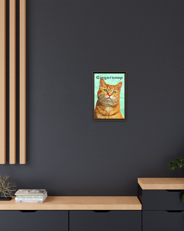 GINGERSNAP Custom Pet Canvas