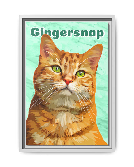 GINGERSNAP Custom Pet Canvas