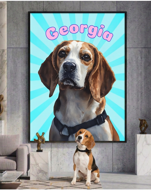 GEORGIA Custom Pet Canvas