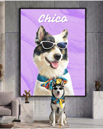 CHICO Custom Pet Canvas