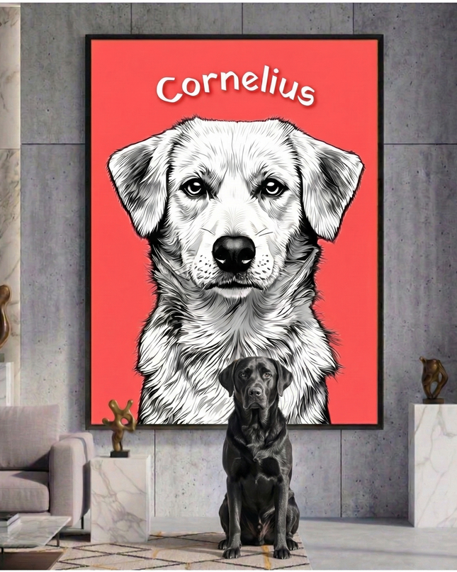CORNELIUS Custom Pet Canvas