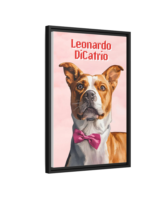 LEONARDO DICATRIO Custom Pet Canvas